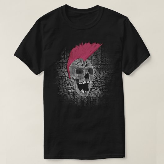 T-ShirtPunk's Not Dead T - Shirt (Design vorne)