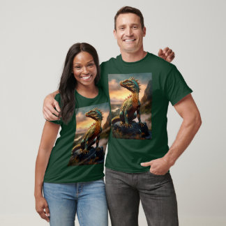 T-ShirtRam Horned Savanna Sentinel: Wildlife Chic T-Shirt