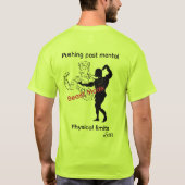 T-Shirts: Beast-Modus  T-Shirt (Rückseite)