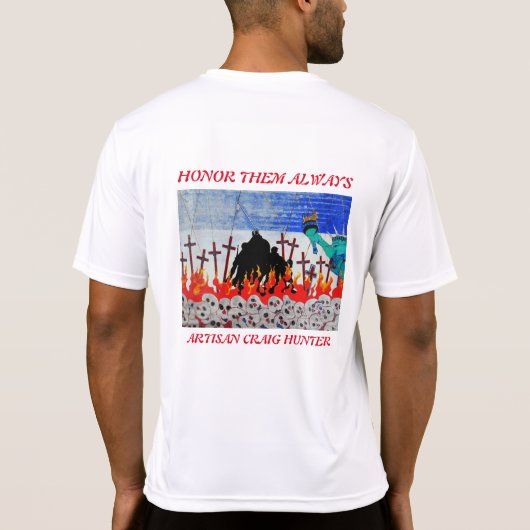 T-Shirts blass (Rückseite)