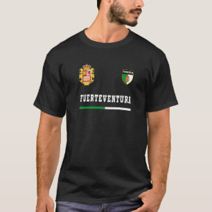 T-Shirts der Fahne Fürteventura Soccersports
