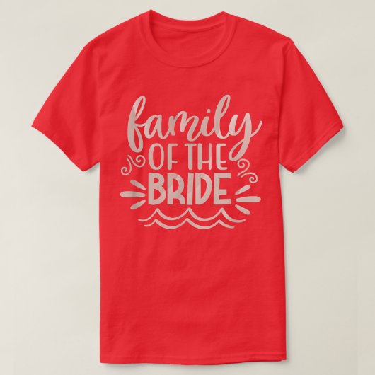 T-Shirts der Familienbride Hochzeitsfrauen (Design vorne)