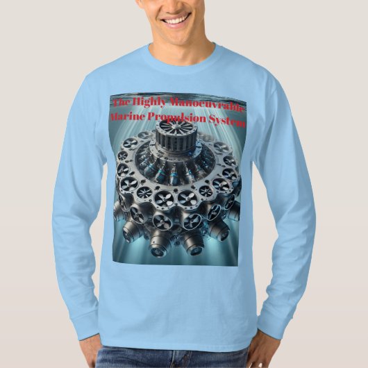 T-Shirts der Next-Gen-Marine-Antriebstechnik (Vorderseite)