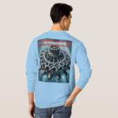 T-Shirts der Next-Gen-Marine-Antriebstechnik (Schwarz voll)