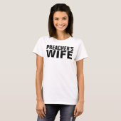 T - Shirts die EHEFRAU des PREDIGERS (Vorne ganz)
