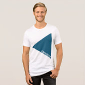 T-Shirts - Dreieck Abstrakt (Vorderseite voll)