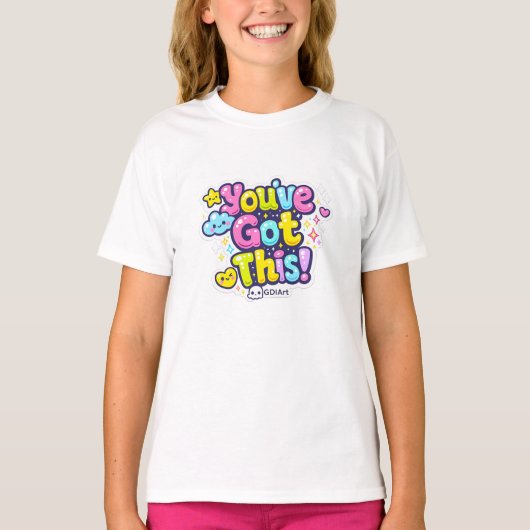 T-Shirts - Du schaffst das (Vorderseite)