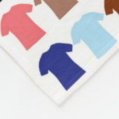 T-Shirts Fleecedecke (Ecke)