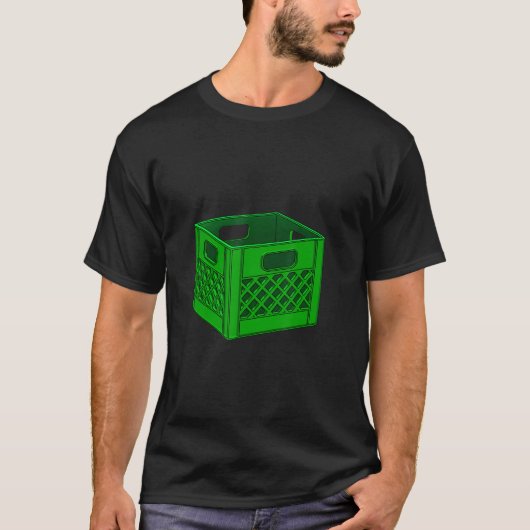 T-Shirts für Blockkästen aus der Milchkiste Heraus (Vorderseite)