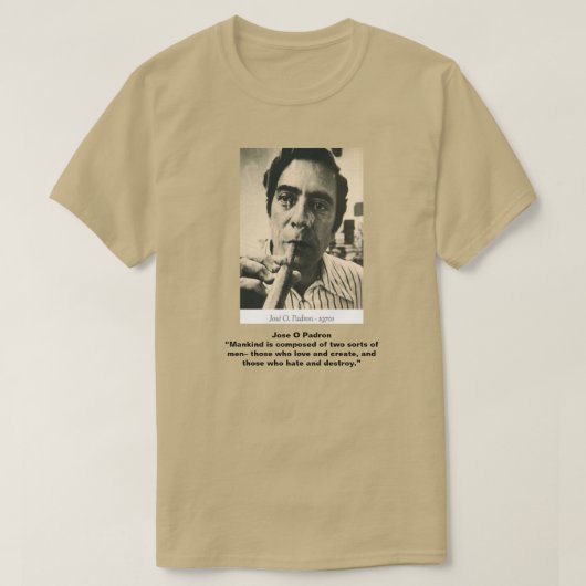 T-Shirts für den Cigar Aficionado (Design vorne)