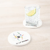 T-Shirts für die Spiegelei von Golf Widow Getränkeuntersetzer (Seite)