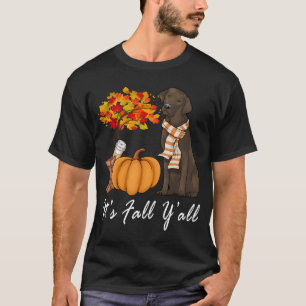 T-Shirts für Frauen mit Schokolade Labrador im Her