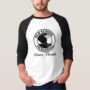 T-Shirts für Herren im Old School Pickleball-Sport