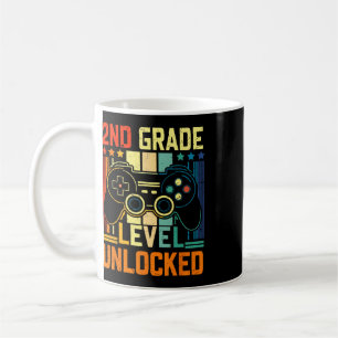T-Shirts für Mädchen der 2. Klasse Einhorn Zweite  Kaffeetasse