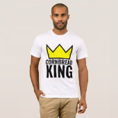 T-SHIRTS FÜR MÄNNER CORNBREAD KING (Vorne ganz)