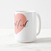 T-Shirts Kaffeetasse (VorderseiteRechts)