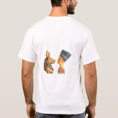 T-Shirts mit altägyptischen Pharaonen (Rückseite)