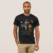 T-Shirts mit Bibelversen, 2-seitiges Design (Vorne ganz)