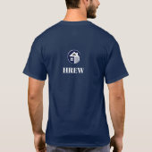 T-Shirts mit individuellem Firmenlogo (Rückseite)