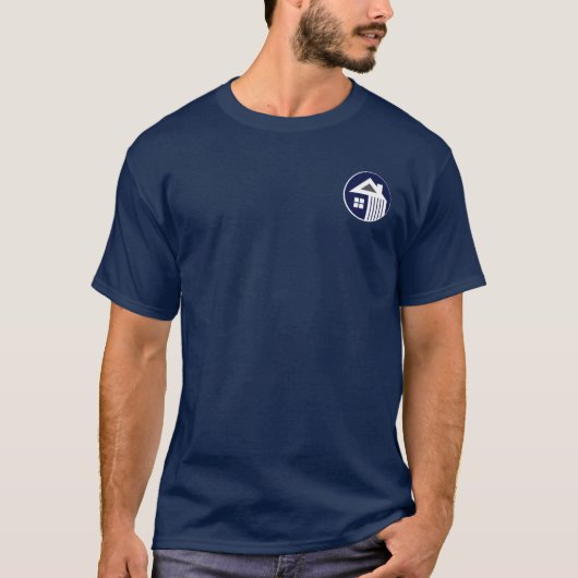T-Shirts mit individuellem Firmenlogo (Vorderseite)