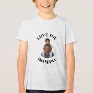 T-Shirts mit individuellem Opa-Foto-Geschenk