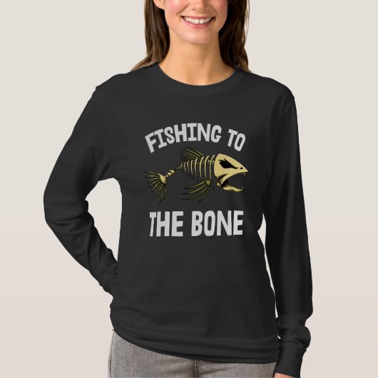 T-Shirts mit Knochenstück (Vorderseite)