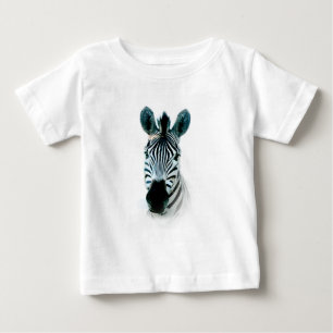 T-Shirts mit Zebrakopfporträt