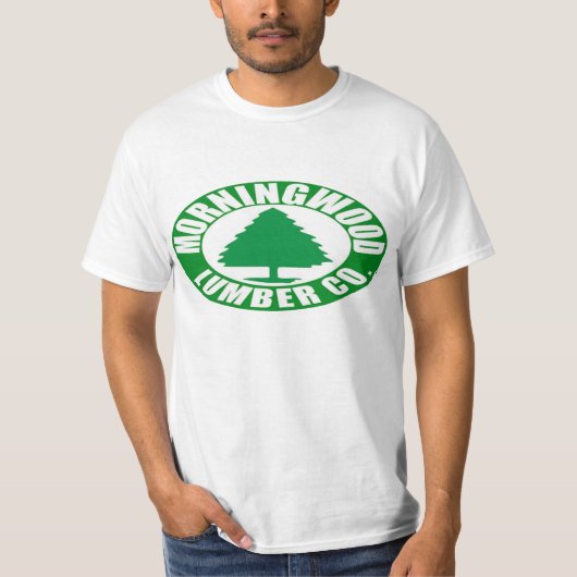 T - Shirts Morning Wood Lumber Company (Vorderseite)