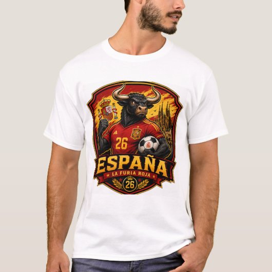 T-Shirts Spanien (Vorderseite)