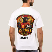 T-Shirts Spanien (Rückseite)