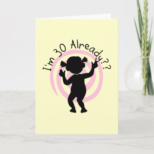 T - Shirts und Geschenke der Zeit-Verzerrungs-30 Karte (Vorderseite)