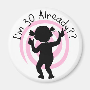 T - Shirts und Geschenke der Zeit-Verzerrungs-30 Magnet