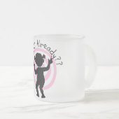 T - Shirts und Geschenke der Zeit-Verzerrungs-30 Mattglastasse (VorderseiteRechts)