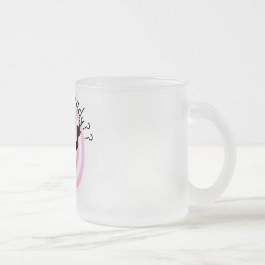 T - Shirts und Geschenke der Zeit-Verzerrungs-30 Mattglastasse (Rechts)