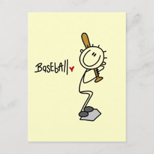 T-Shirts und Geschenke für Baseballliebhaber Postkarte