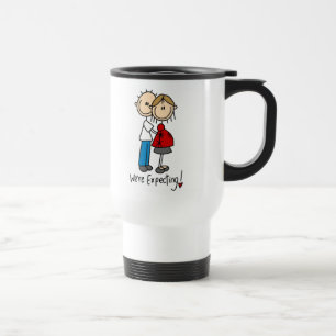 T-Shirts und Geschenke für das erwartende Paar Reisebecher