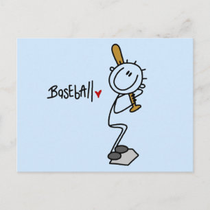 T-Shirts und Geschenke für die Liebe zum Baseball Postkarte