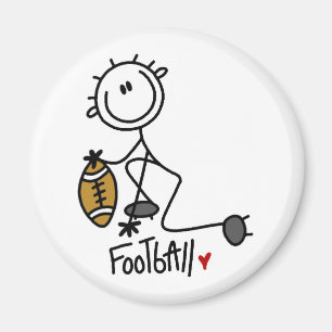 T-Shirts und Geschenke für die Liebe zum Fußball Magnet