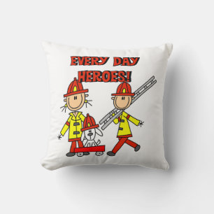 T-Shirts und Geschenke für Helden des Alltags Feue Kissen