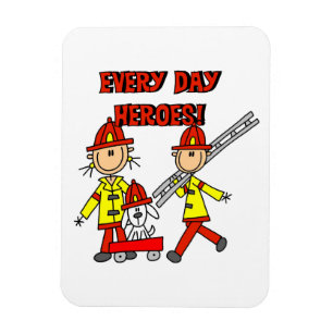 T-Shirts und Geschenke für Helden des Alltags Feue Magnet