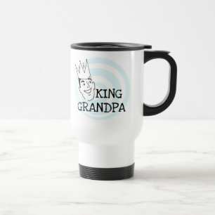 T-Shirts und Geschenke für King Grandpa Reisebecher