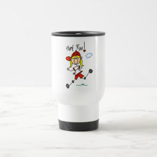 T-Shirts und Geschenke für Mädchen Baseball Home R Reisebecher