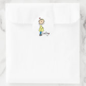T-Shirts und Geschenke für werdende Mütter Runder Aufkleber (Tasche)