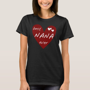 T - Shirts und Geschenke rotes Herz-beste Nanas