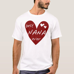 T - Shirts und Geschenke rotes Herz-beste Nanas
