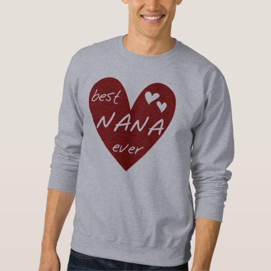 T - Shirts und Geschenke rotes Herz-beste Nanas (Vorderseite)