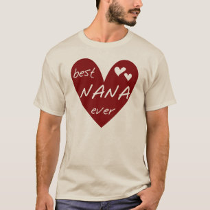 T - Shirts und Geschenke rotes Herz-beste Nanas