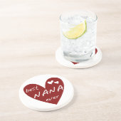 T-Shirts und Geschenke rotes Herz-beste Nanas über Getränkeuntersetzer (Seite)