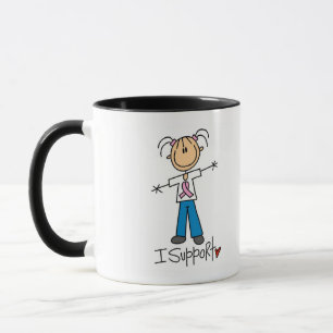 T-Shirts und Geschenke zur Unterstützung von Brust Tasse