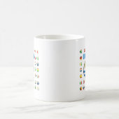 T - Shirts Uruguay-Weltmeisterschaft-2010 Kaffeetasse (Mittel)